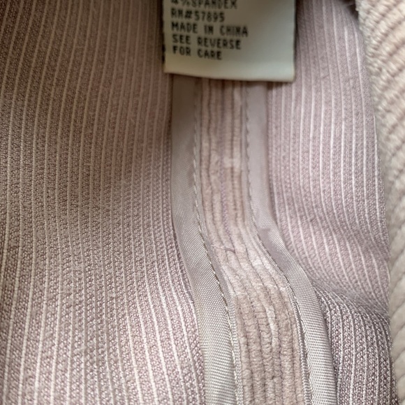 Requirements shacket corduroy brushed fabric large button closure fall outerware - Picture 11 of 12